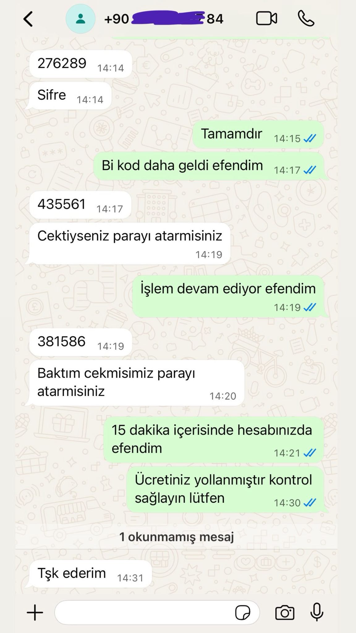 Müşteri referansı - Güvenilir hizmet